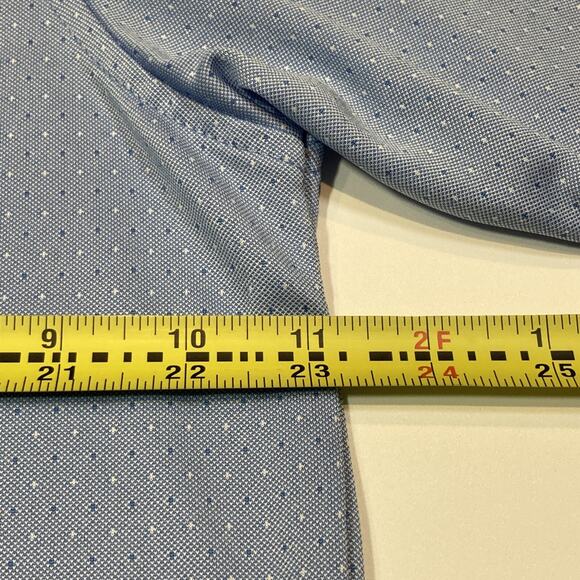 Pebble Beach Mens Shirt Size XL Blue Polo Short Sleeve Collared Golf T Dry-Luxe - Picture 9 of 11